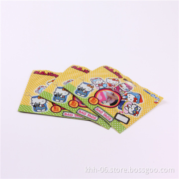 Full Printing Customer order back seal plastic Toy storage Packaging bag